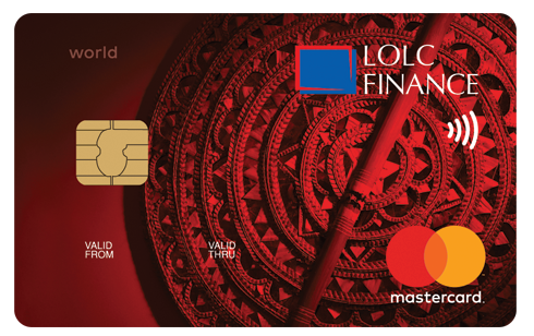 LOLC Finance Mastercard World Credit Card