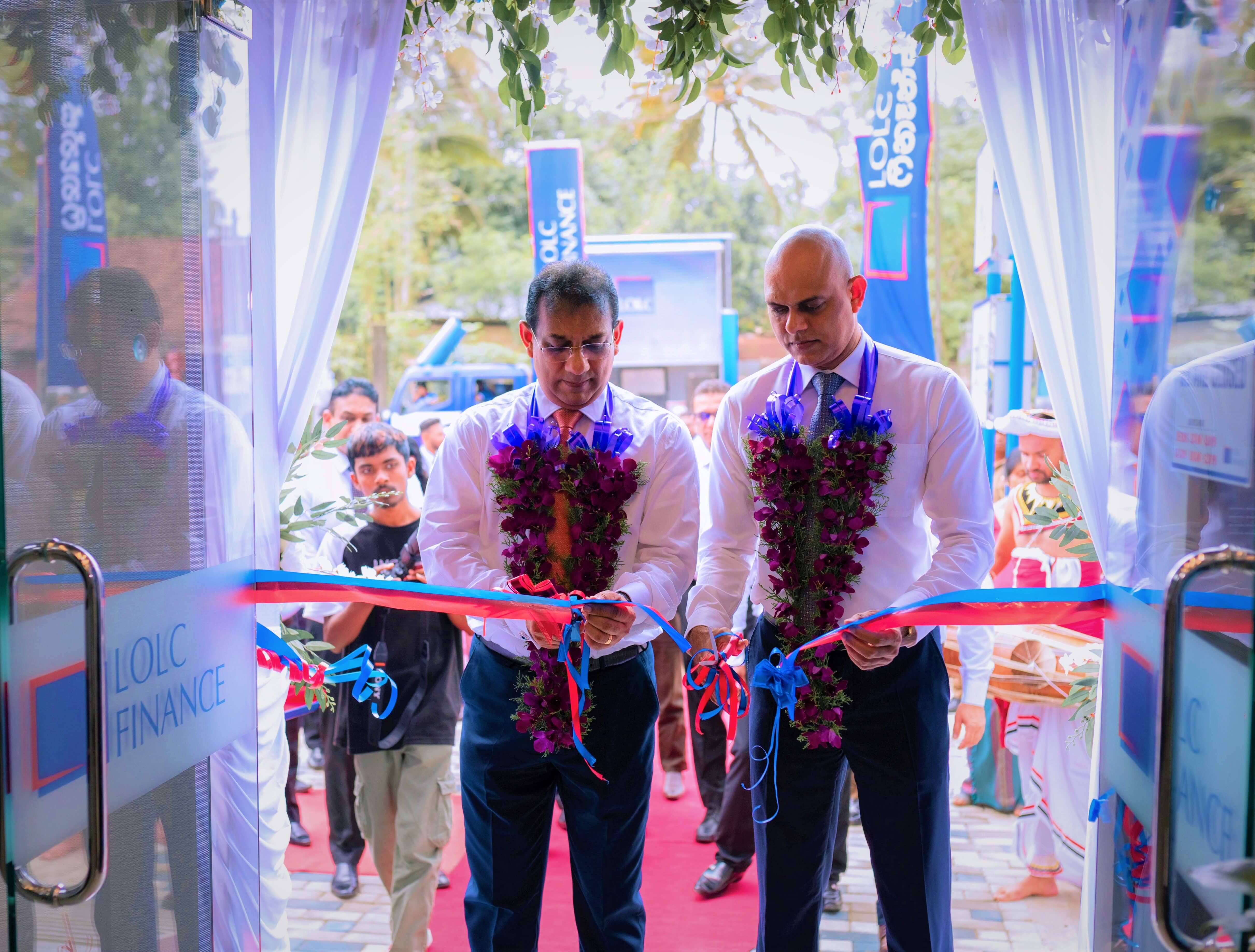 LOLC FINANCE BECOMES THE FIRST NBFI IN BADALKUMBURA, AND RELOC...