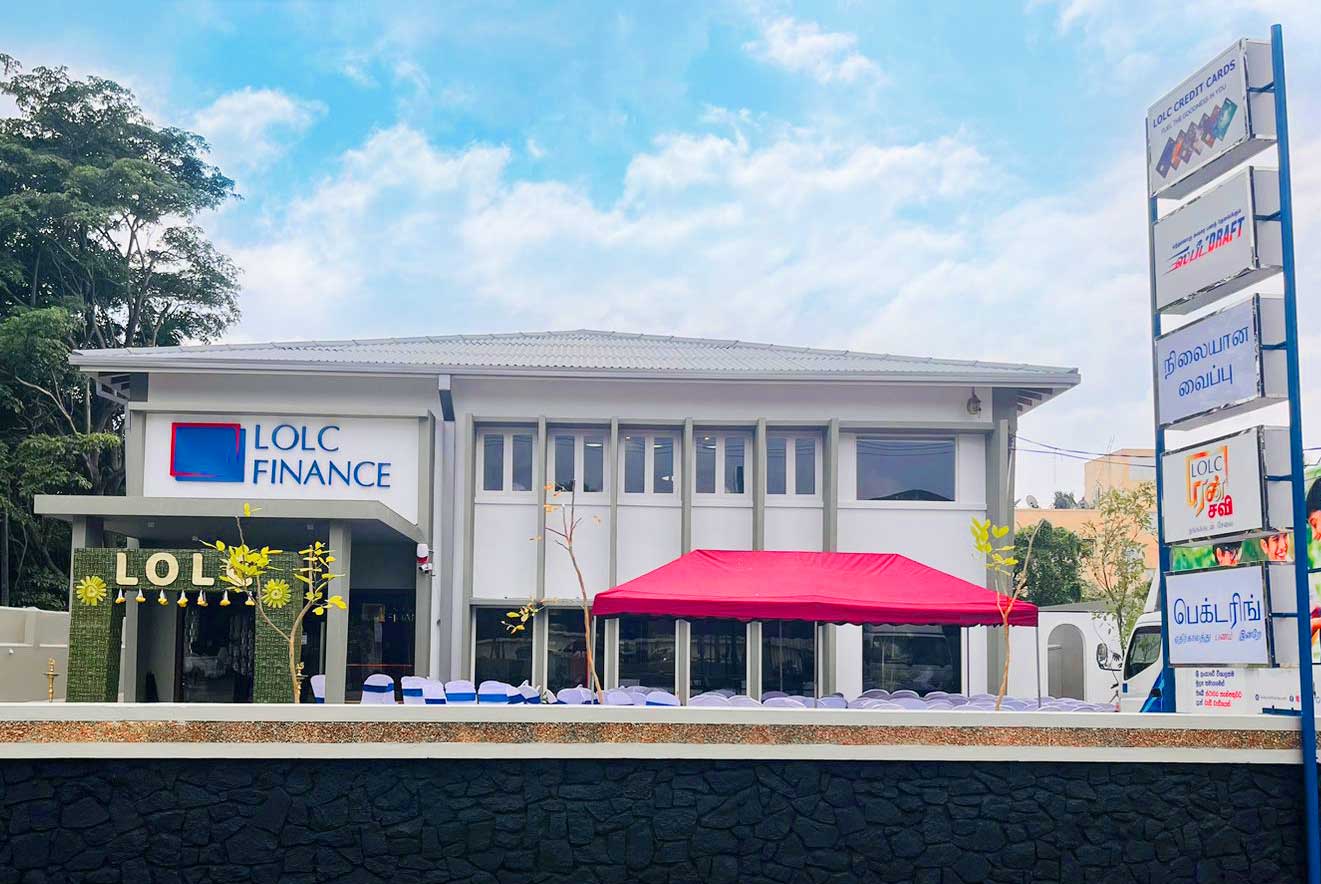 LOLC FINANCE JAFFNA METRO BRANCH HAS RELOCATED TO ITS OWN NEW P...